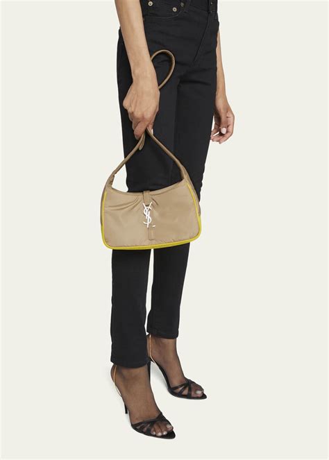 ysl nylon shoulder bag|ysl shoulder bag with tassel.